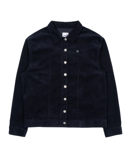 THECOLDESTMOMENT(ザコールデストモーメント)の「TCM mini logo work jacket (navy)(デニムジャケット・メンズ・その他・ONE SIZE)」の1枚目の写真