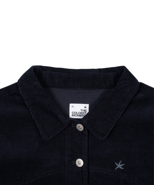 THECOLDESTMOMENT(ザコールデストモーメント)の「TCM mini logo work jacket (navy)(デニムジャケット・メンズ・その他・ONE SIZE)」の4枚目の写真