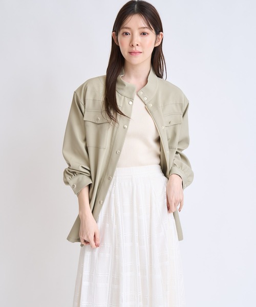 NOELA(ノエラ)の「ワークディテールジャケット(その他アウター・レディース・カーキ/ベージュ・S/M)」の8枚目の写真
