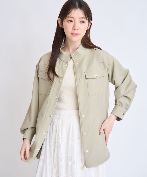 NOELA(ノエラ)の「ワークディテールジャケット(その他アウター・レディース・カーキ/ベージュ・S/M)」の10枚目の写真