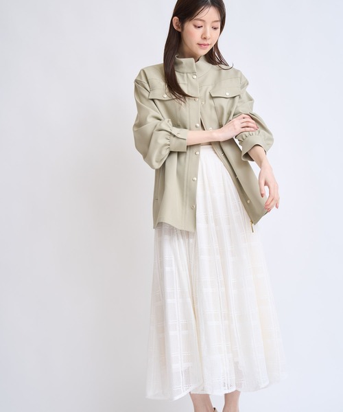 NOELA(ノエラ)の「ワークディテールジャケット(その他アウター・レディース・カーキ/ベージュ・S/M)」の15枚目の写真