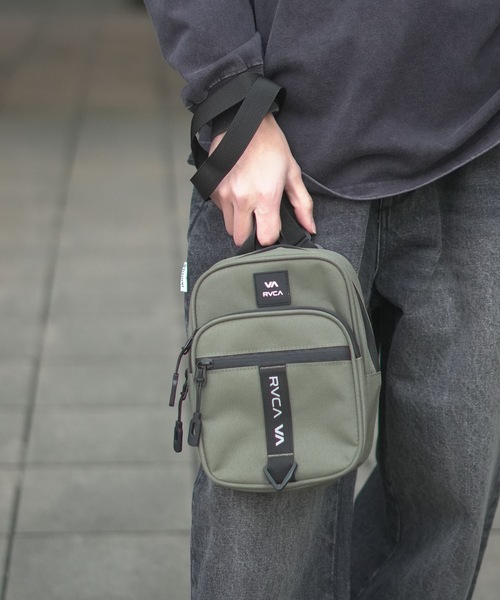 RVCA(ルーカ)の「RVCA メンズ UTILITY POUCH ショルダーバッグ 【2026年春夏モデル】(ショルダーバッグ・メンズ・オリーブ/ブラック・FREE)」の18枚目の写真