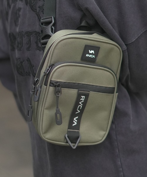 RVCA(ルーカ)の「RVCA メンズ UTILITY POUCH ショルダーバッグ 【2026年春夏モデル】(ショルダーバッグ・メンズ・オリーブ/ブラック・FREE)」の19枚目の写真