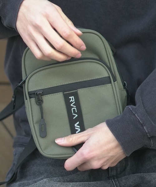 RVCA(ルーカ)の「RVCA メンズ UTILITY POUCH ショルダーバッグ 【2026年春夏モデル】(ショルダーバッグ・メンズ・オリーブ/ブラック・FREE)」の20枚目の写真