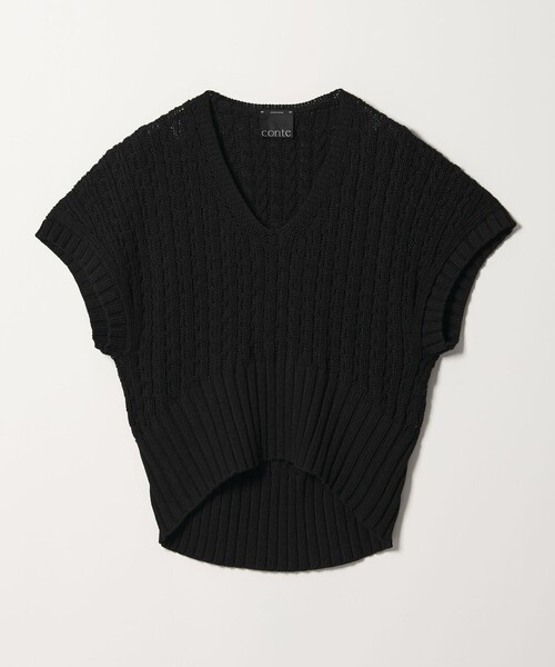 ユナイテッドアローズ◆ベスト 黒　サイズ38 UNITED ARROWS｜ユナイテッドアローズのベスト（ブラック/黒色系）通販