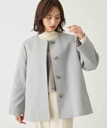 CROSSPLUS ONLINE（クロスプラスオンライン）の「ノーカラージャケット（ノーカラージャケット）」