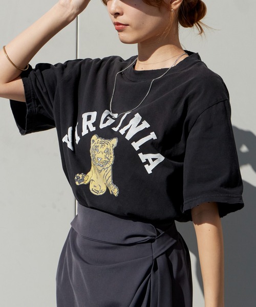 REMI RELIEF(レミレリーフ)の「REMI RELIEF/レミレリーフ NEW SP加工20/-天竺レギュラーT(VIRGINIA)クルーネックTシャツ 2026年春夏(Tシャツ/カットソー・メンズ・ブラック/オフホワイト・M/L/XL)」の19枚目の写真