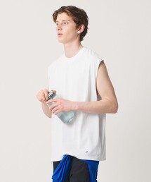 ＜CGS.＞リサイクル ポリエステル LUCK ノースリーブ Tシャツ 吸水速乾 UV軽減