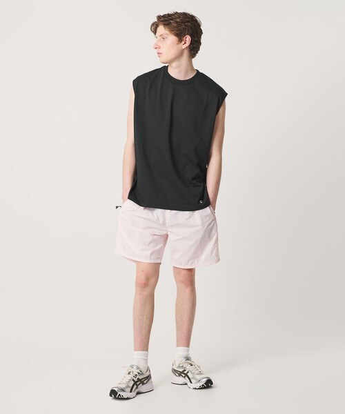 California General Store(California General Store)の「<CGS.>リサイクル ポリエステル LUCK ノースリーブ Tシャツ 吸水速乾 UV軽減(Tシャツ/カットソー・メンズ・ホワイト/ライム/ブラック・S/M/L)」の11枚目の写真