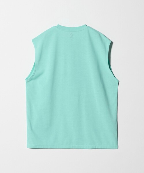 California General Store(California General Store)の「<CGS.>リサイクル ポリエステル LUCK ノースリーブ Tシャツ 吸水速乾 UV軽減(Tシャツ/カットソー・メンズ・ホワイト/ライム/ブラック・S/M/L)」の6枚目の写真