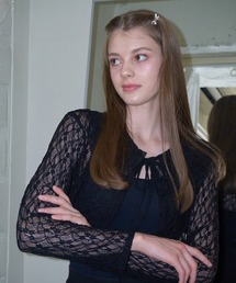 KONVINI（コンビニ）の「【mieya mieya】BABY LACE CARDIGAN/ベビーレースカーディガン（カーディガン/ボレロ）」