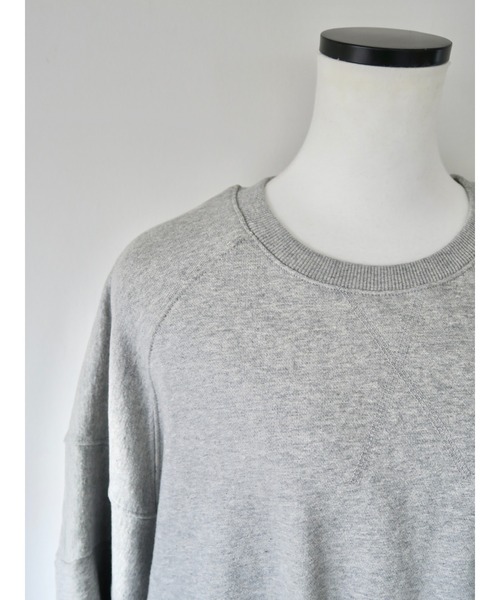 miies miim(ミーエスミーム)の「big raglan sweat(スウェット・レディース・グレー・FREE)」の19枚目の写真