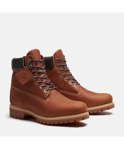 Timberland(ティンバーランド)の「プレミアム 6インチ ウォータープルーフ ブーツ メンズ(防水)(ブーツ・メンズ・ブラウン・29.0cm/28.5cm/28.0cm/27.5cm/27.0cm/26.5cm/26.0cm/25.5cm/25.0cm)」の3枚目の写真