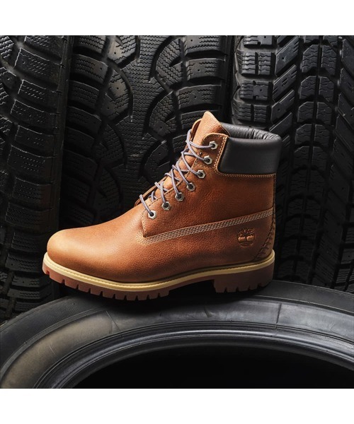 Timberland(ティンバーランド)の「プレミアム 6インチ ウォータープルーフ ブーツ メンズ(防水)(ブーツ・メンズ・ブラウン・29.0cm/28.5cm/28.0cm/27.5cm/27.0cm/26.5cm/26.0cm/25.5cm/25.0cm)」の9枚目の写真