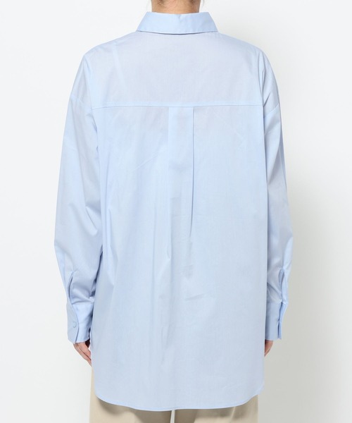 mysty woman（ミスティウーマン）の「ビスチェSETレギュラーシャツLS　659799（シャツ/ブラウス・レディース・オフホワイト/ブラック/ブルー・FREE）」の20枚目の写真