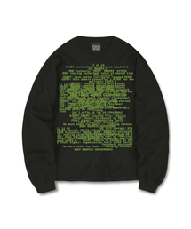 DURT（ ）の「GREEN LOG LONG SLEEVE TEE (BLACK)（Tシャツ/カットソー）」