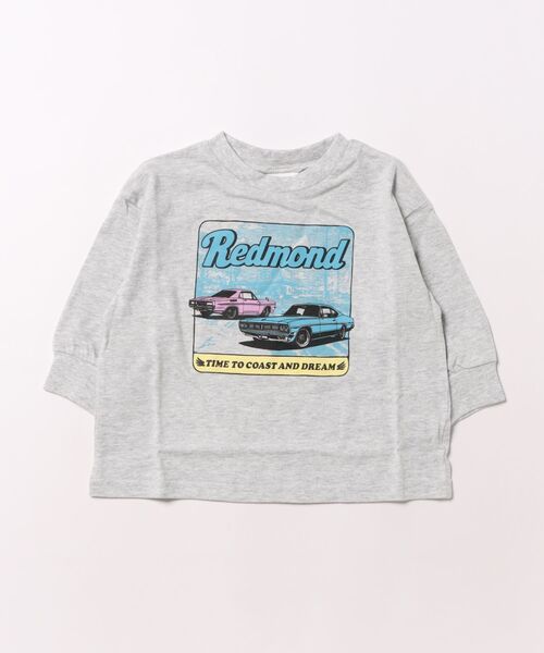 BREEZE(ブリーズ)の「グラフィックバリエーションロンT(Tシャツ/カットソー・キッズ・その他11/キナリ/ミント/ネイビー/ブラック/その他12/ピンク/ライム/グレー/オフホワイト・80/90/100/110/120/130/140/150)」の4枚目の写真