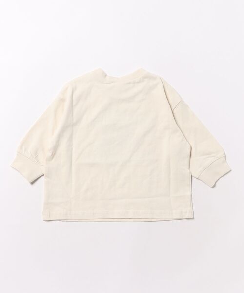 BREEZE(ブリーズ)の「グラフィックバリエーションロンT(Tシャツ/カットソー・キッズ・その他11/キナリ/ミント/ネイビー/ブラック/その他12/ピンク/ライム/グレー/オフホワイト・80/90/100/110/120/130/140/150)」の14枚目の写真