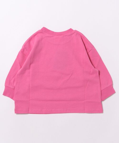 BREEZE(ブリーズ)の「グラフィックバリエーションロンT(Tシャツ/カットソー・キッズ・その他11/キナリ/ミント/ネイビー/ブラック/その他12/ピンク/ライム/グレー/オフホワイト・80/90/100/110/120/130/140/150)」の16枚目の写真