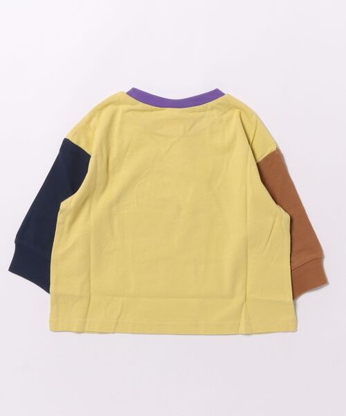 BREEZE(ブリーズ)の「グラフィックバリエーションロンT(Tシャツ/カットソー・キッズ・その他11/キナリ/ミント/ネイビー/ブラック/その他12/ピンク/ライム/グレー/オフホワイト・80/90/100/110/120/130/140/150)」の17枚目の写真