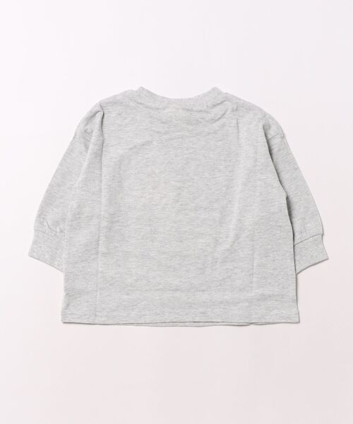 BREEZE(ブリーズ)の「グラフィックバリエーションロンT(Tシャツ/カットソー・キッズ・その他11/キナリ/ミント/ネイビー/ブラック/その他12/ピンク/ライム/グレー/オフホワイト・80/90/100/110/120/130/140/150)」の20枚目の写真