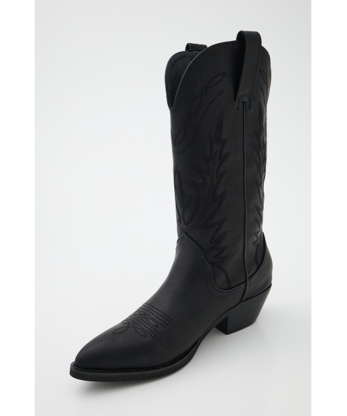 MOUSSY（マウジー）の「【26年SS新作】WESTERN ブーツ（ブーツ・レディース・ブラック/ブラウン・SMALL/MEDIUM/LARGE）」の11枚目の写真