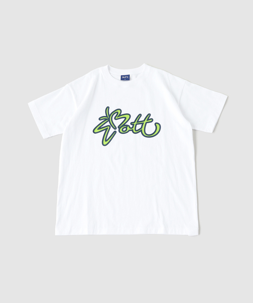 BOTT(ボット)の「BoTT / ボット BOTTERFLY TEE(Tシャツ/カットソー・メンズ・ブラウン/ホワイト/ブラック・LARGE/MEDIUM/SMALL)」の2枚目の写真
