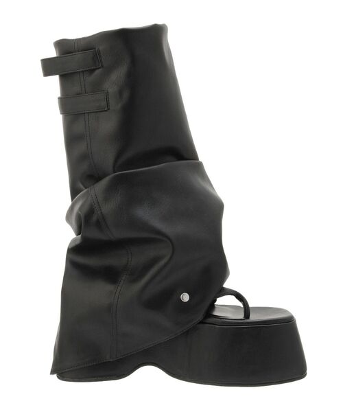 jouetie(ジュエティ)の「カバートングサンダルブーツ(サンダル・レディース・ブラック/ブラウン・MEDIUM/LARGE)」の3枚目の写真