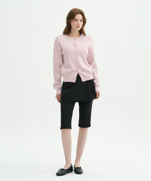 MICANE(ミケーネ)の「シアンベーシックカーディガン(カーディガン/ボレロ・レディース・スカイブルー/ピンク/クリーム・SMALL/MEDIUM/LARGE/X-LARGE)」の11枚目の写真