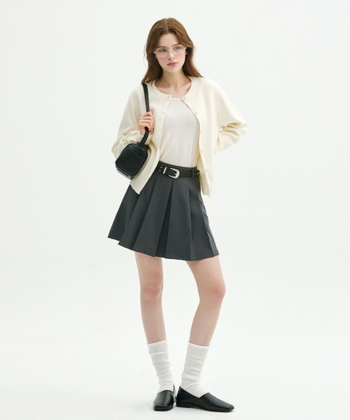 MICANE(ミケーネ)の「シアンベーシックカーディガン(カーディガン/ボレロ・レディース・スカイブルー/ピンク/クリーム・SMALL/MEDIUM/LARGE/X-LARGE)」の16枚目の写真