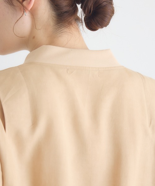 KATHARINE ROSS（キャサリンロス）の「【KATHARINE ROSS】さらっとブルゾン（ブルゾン・レディース・ベージュ/カーキ/ライトブルー・FREE）」の13枚目の写真