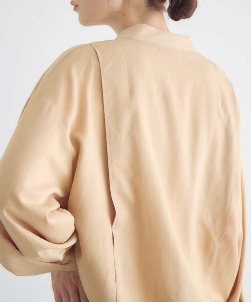 KATHARINE ROSS（キャサリンロス）の「【KATHARINE ROSS】さらっとブルゾン（ブルゾン・レディース・ベージュ/カーキ/ライトブルー・FREE）」の14枚目の写真