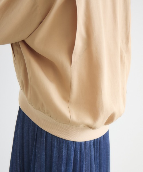 KATHARINE ROSS（キャサリンロス）の「【KATHARINE ROSS】さらっとブルゾン（ブルゾン・レディース・ベージュ/カーキ/ライトブルー・FREE）」の15枚目の写真