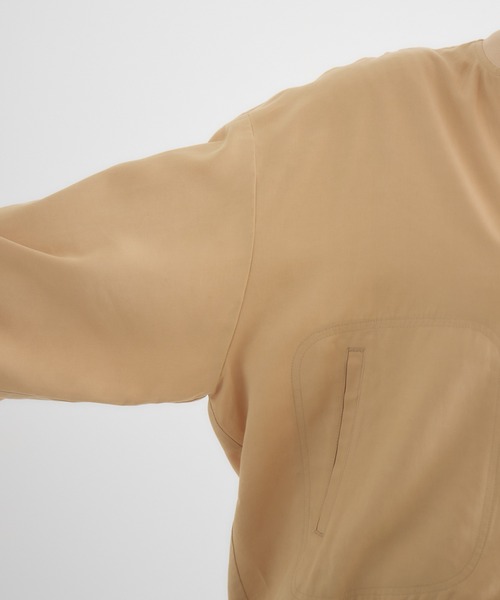 KATHARINE ROSS（キャサリンロス）の「【KATHARINE ROSS】さらっとブルゾン（ブルゾン・レディース・ベージュ/カーキ/ライトブルー・FREE）」の17枚目の写真