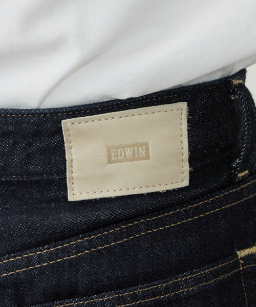 EDWIN（エドウィン）の「EDWIN エドウィン デニムロングスカート（デニムスカート・レディース・ブラック系その他/インディゴブルー/ライトインディゴブルー・MEDIUM/LARGE/SMALL）」の4枚目の写真