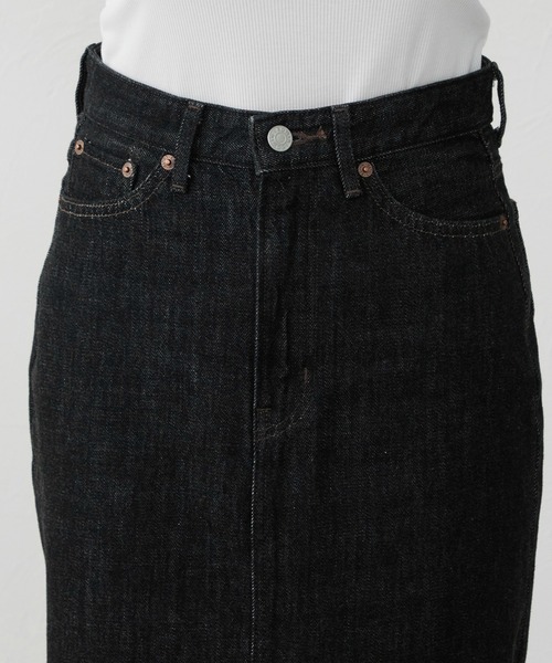 EDWIN（エドウィン）の「EDWIN エドウィン デニムロングスカート（デニムスカート・レディース・ブラック系その他/インディゴブルー/ライトインディゴブルー・MEDIUM/LARGE/SMALL）」の14枚目の写真
