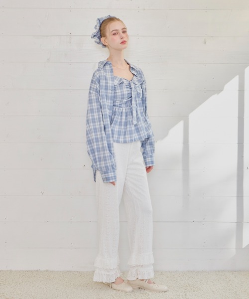 Heather(ヘザー)の「ベルト付きスタッズパンプス 656079(パンプス・レディース・ブラック/アイボリー・L/M)」の17枚目の写真