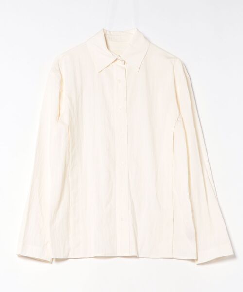 TODAYFUL（トゥデイフル）の「TODAYFUL Sidetuck Silky Shirts（シャツ/ブラウス・レディース・オフホワイト/ブラック/ライトグリーン・FREE）」の19枚目の写真