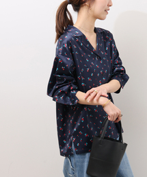 @ JOURNALSTANDARD ジャーナルスタンダード 花柄 総柄 ブラウス フラワープリントフレンチスリーブブラウス（シャツ/ブラウス