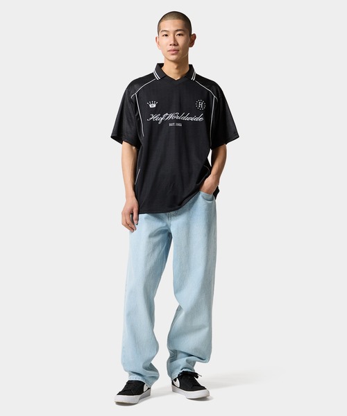 HUF(ハフ)の「ANTHEM JERSEY(Tシャツ/カットソー・メンズ・ブラック/ネイビー/パープル系その他・L/S/XXL/XL/M)」の7枚目の写真