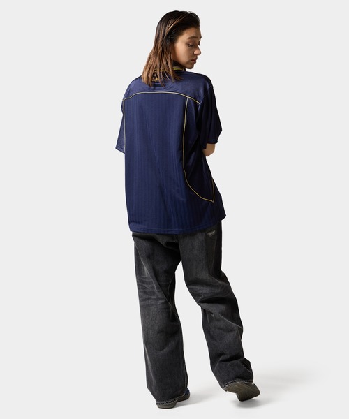 HUF(ハフ)の「ANTHEM JERSEY(Tシャツ/カットソー・メンズ・ブラック/ネイビー/パープル系その他・L/S/XXL/XL/M)」の12枚目の写真