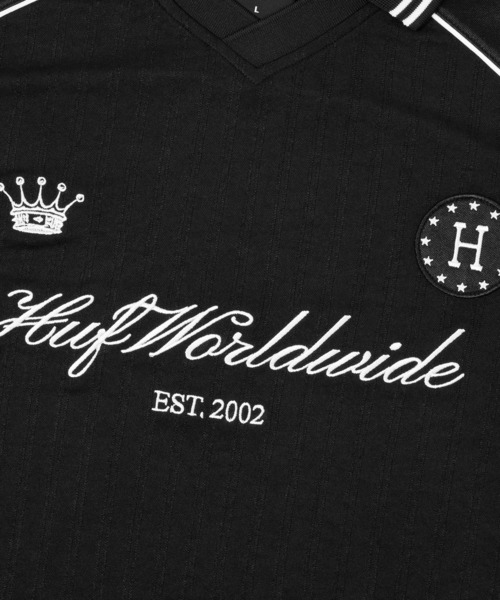 HUF(ハフ)の「ANTHEM JERSEY(Tシャツ/カットソー・メンズ・ブラック/ネイビー/パープル系その他・L/S/XXL/XL/M)」の16枚目の写真