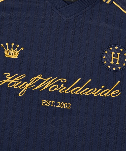 HUF(ハフ)の「ANTHEM JERSEY(Tシャツ/カットソー・メンズ・ブラック/ネイビー/パープル系その他・L/S/XXL/XL/M)」の18枚目の写真