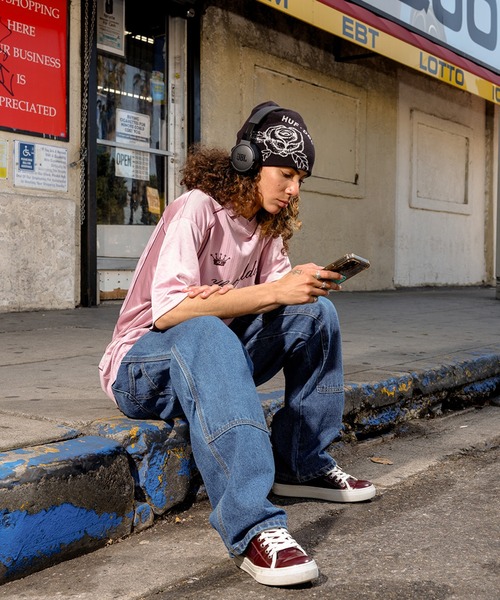 HUF(ハフ)の「ANTHEM JERSEY(Tシャツ/カットソー・メンズ・ブラック/ネイビー/パープル系その他・L/S/XXL/XL/M)」の22枚目の写真