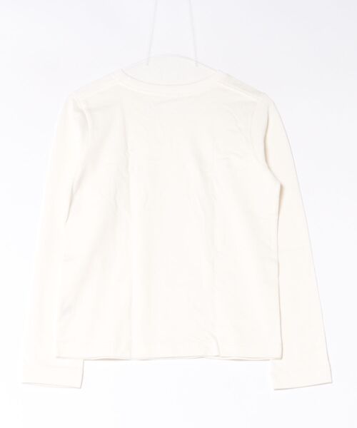 HANES(ヘインズ)の「【Hanes】1P Hanes T-SHIRTS SHIRO for HER クルーネックロングスリーブTシャツ(Tシャツ/カットソー・レディース・ホワイト・M)」の2枚目の写真