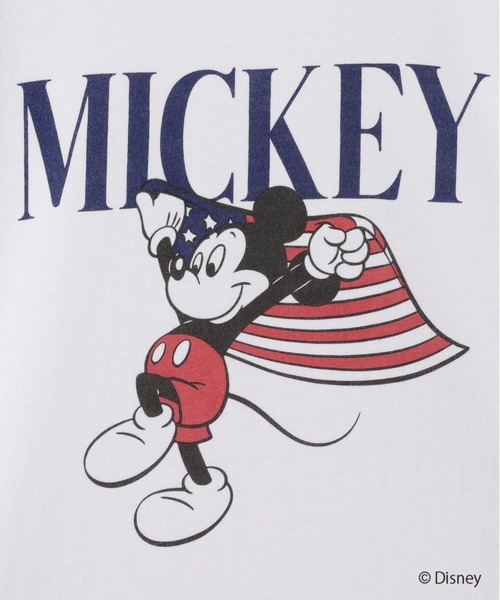 Disney（ディズニー）の「【Disney】Mickey / print T 651910（Tシャツ/カットソー・レディース・ホワイト・FREE）」の12枚目の写真