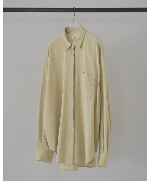 anuke（アンヌーク）の「Stitch Over Shirts 62610417（シャツ/ブラウス・メンズ・チャコールグレー/ホワイト/オフホワイト・FREE）」の18枚目の写真