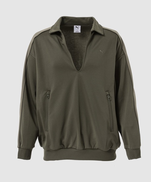 PUMA(プーマ)の「T7 SKIPPER JERSEY(ジャージ・メンズ・ブラウン系その他/ベージュ系その他/グリーン系その他/ブラック・M/S/L)」の4枚目の写真