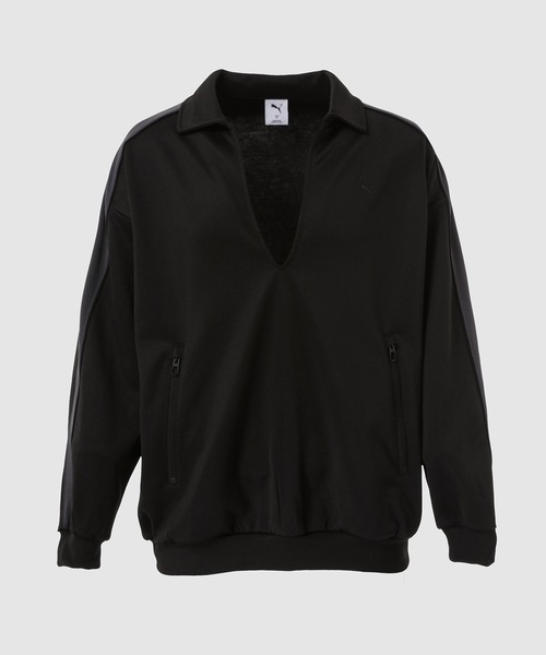PUMA(プーマ)の「T7 SKIPPER JERSEY(ジャージ・メンズ・ブラウン系その他/ベージュ系その他/グリーン系その他/ブラック・M/S/L)」の1枚目の写真