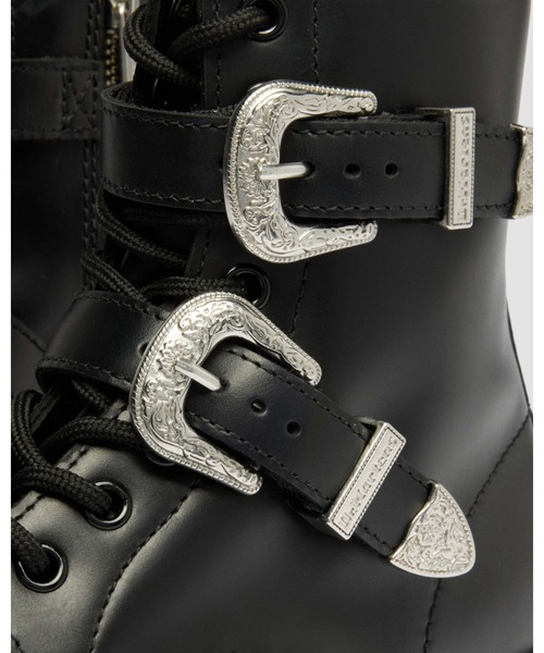 Dr. Martens(ドクターマーチン)の「Dr. Martens/ドクターマーチン 1460 BEX バックル ロー ブーツ 43103001(ブーツ・メンズ・ブラック・UK5/UK4/UK3/UK9/UK8/UK7/UK6)」の4枚目の写真